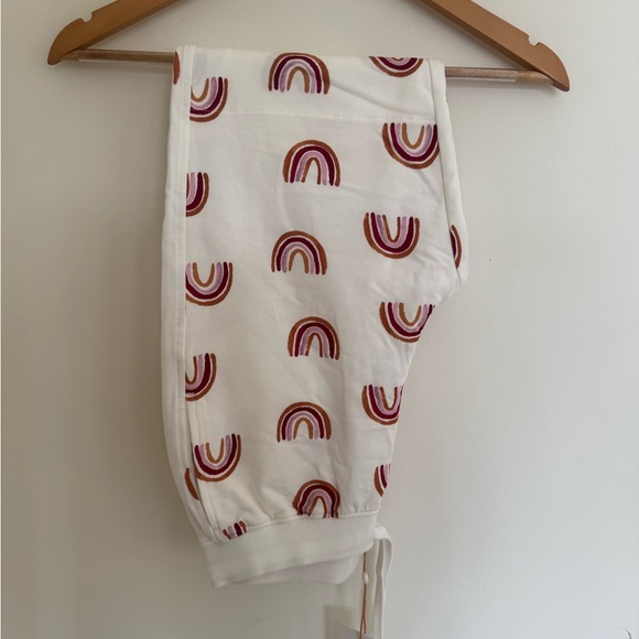 Quince Kids Size 12 Rainbow Joggers NWT - Picture 3 of 5